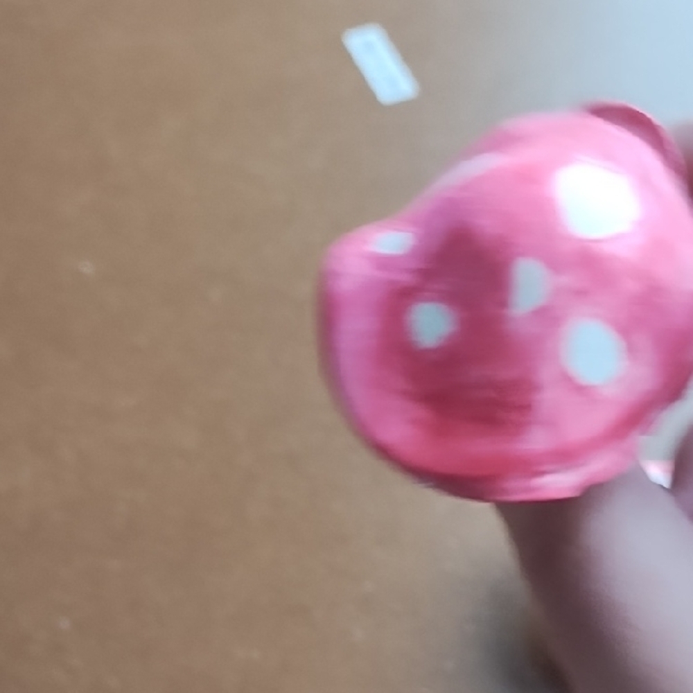 🦋 10 For $10 🦋 Pink and Cream Mushroom Decor - Picture 7 of 8